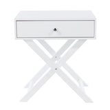 Wooden Bedside Cabinet With 1 Drawer - Options