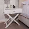 Wooden Bedside Cabinet With 1 Drawer - Options
