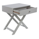 Wooden Bedside Cabinet With 1 Drawer - Options