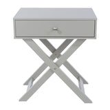 Wooden Bedside Cabinet With 1 Drawer - Options