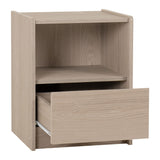 Wooden Bedside Cabinet With 1 Drawer - Paris