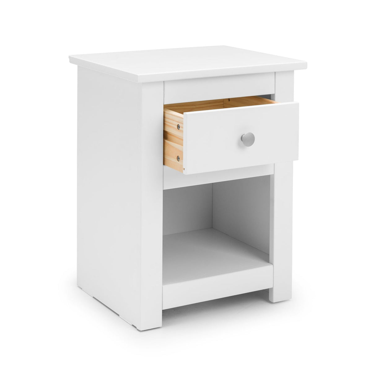 Wooden Bedside Cabinet With 1 Drawer - Radley