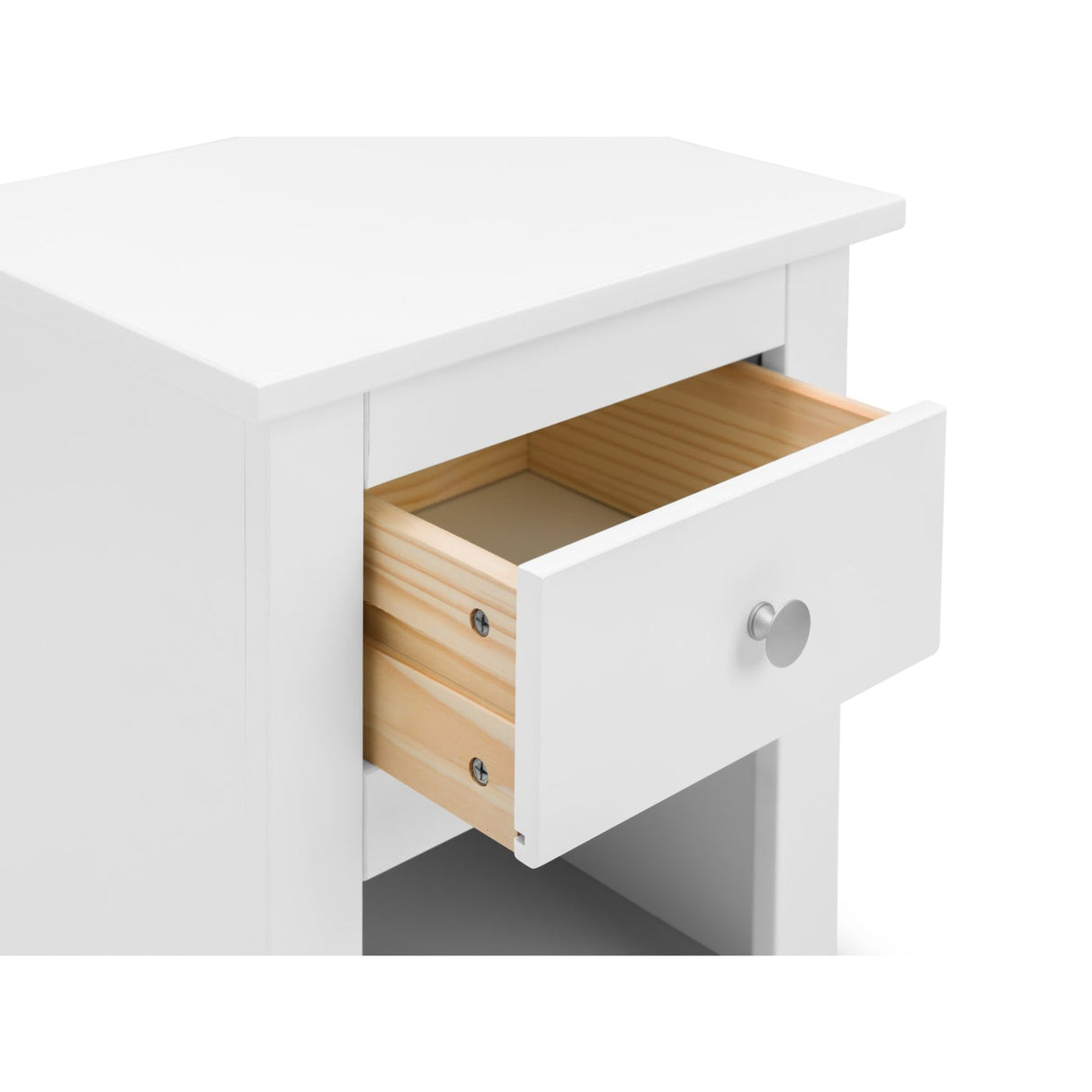 Wooden Bedside Cabinet With 1 Drawer - Radley