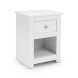 Wooden Bedside Cabinet With 1 Drawer - Radley