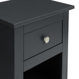 Wooden Bedside Cabinet With 1 Drawer - Radley