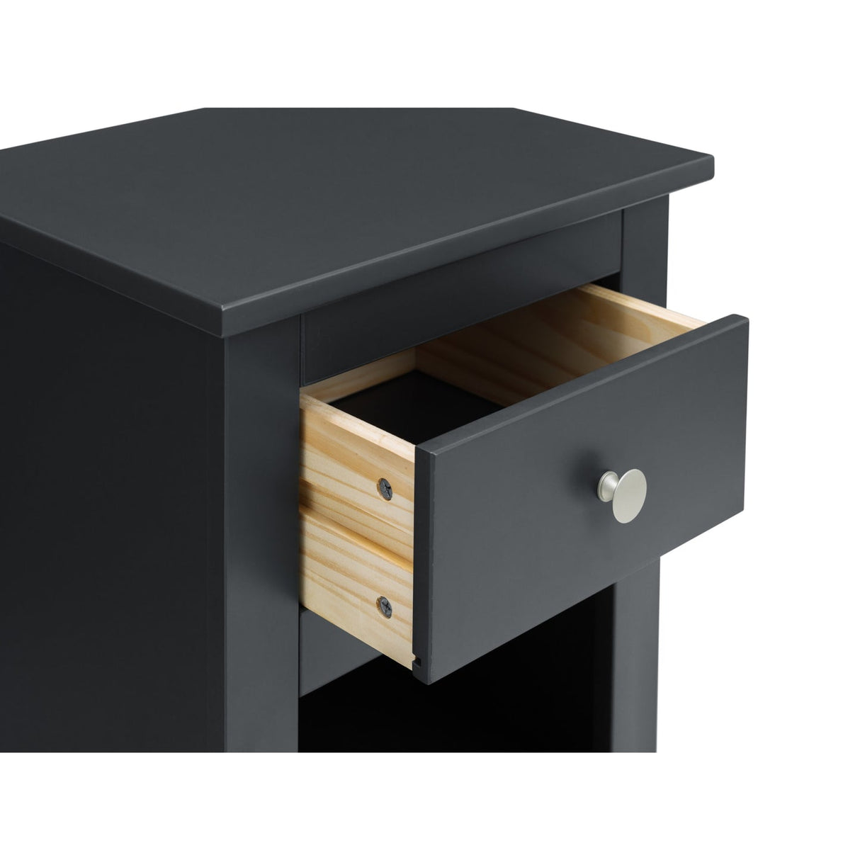 Wooden Bedside Cabinet With 1 Drawer - Radley