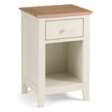 Wooden Bedside Cabinet With 1 Drawer - Salerno