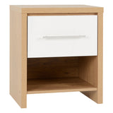 Wooden Bedside Cabinet With 1 Drawer - Seville