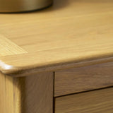 Wooden Bedside Cabinet With 1 Drawer - Somerset