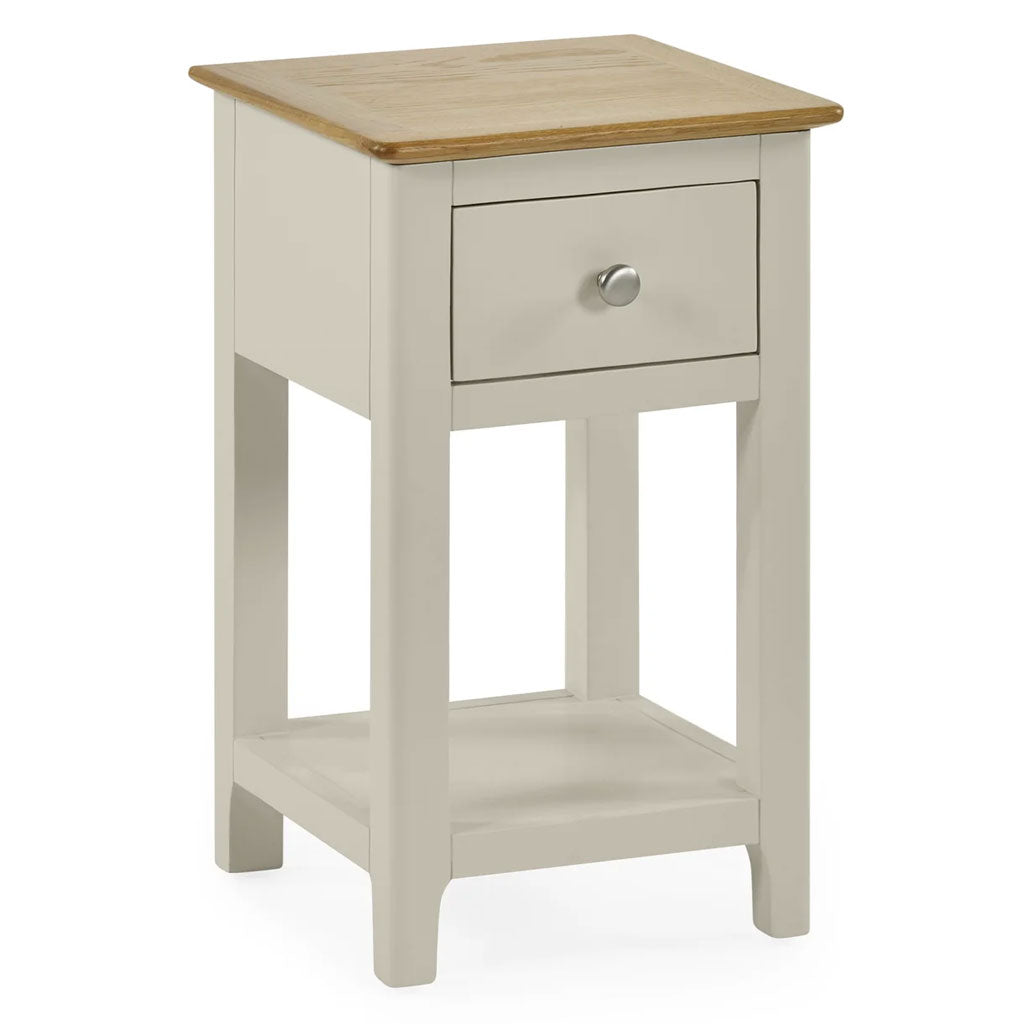 Wooden Bedside Cabinet With 1 Drawer - Somerset