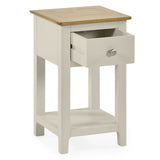 Wooden Bedside Cabinet With 1 Drawer - Somerset