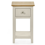 Wooden Bedside Cabinet With 1 Drawer - Somerset