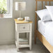Wooden Bedside Cabinet With 1 Drawer - Somerset