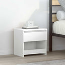 Wooden Bedside Cabinet With 1 Drawer - Vantage Home