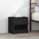 Wooden Bedside Cabinet With 1 Drawer - Vantage Home