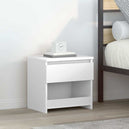 Wooden Bedside Cabinet With 1 Drawer - Vantage Home