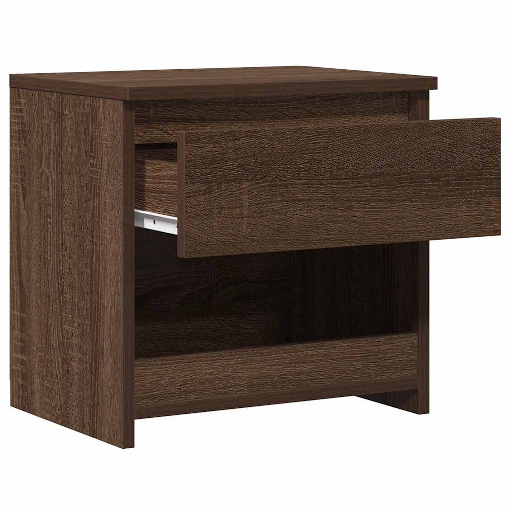 Wooden Bedside Cabinet With 1 Drawer - Vantage Home