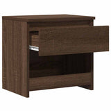 Wooden Bedside Cabinet With 1 Drawer - Vantage Home