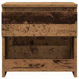 Wooden Bedside Cabinet With 1 Drawer - Vantage Home
