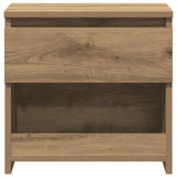 Wooden Bedside Cabinet With 1 Drawer - Vantage Home