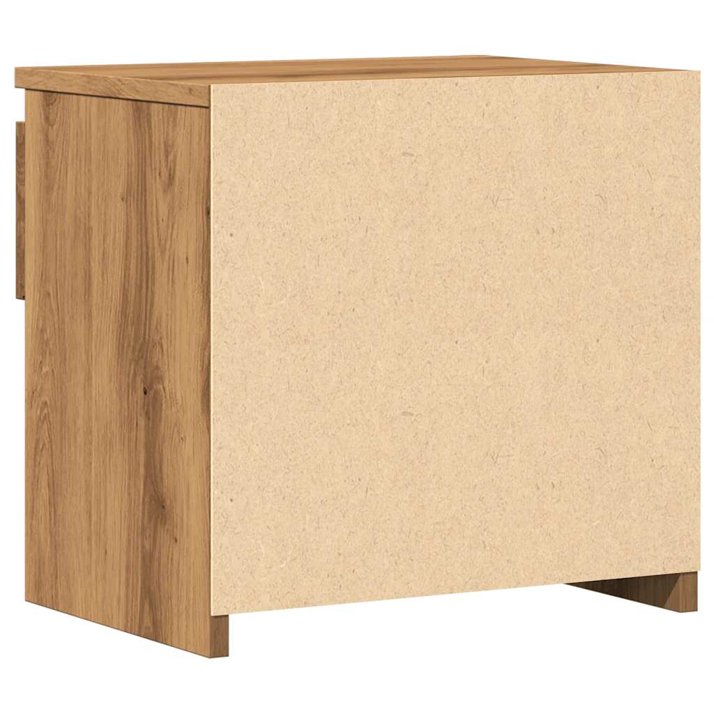 Wooden Bedside Cabinet With 1 Drawer - Vantage Home