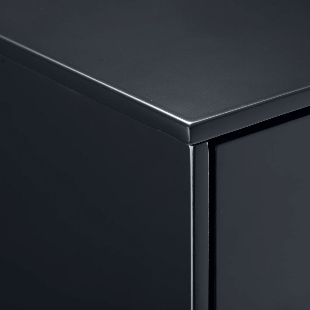Wooden Bedside Cabinet With 2 Drawers - Alicia