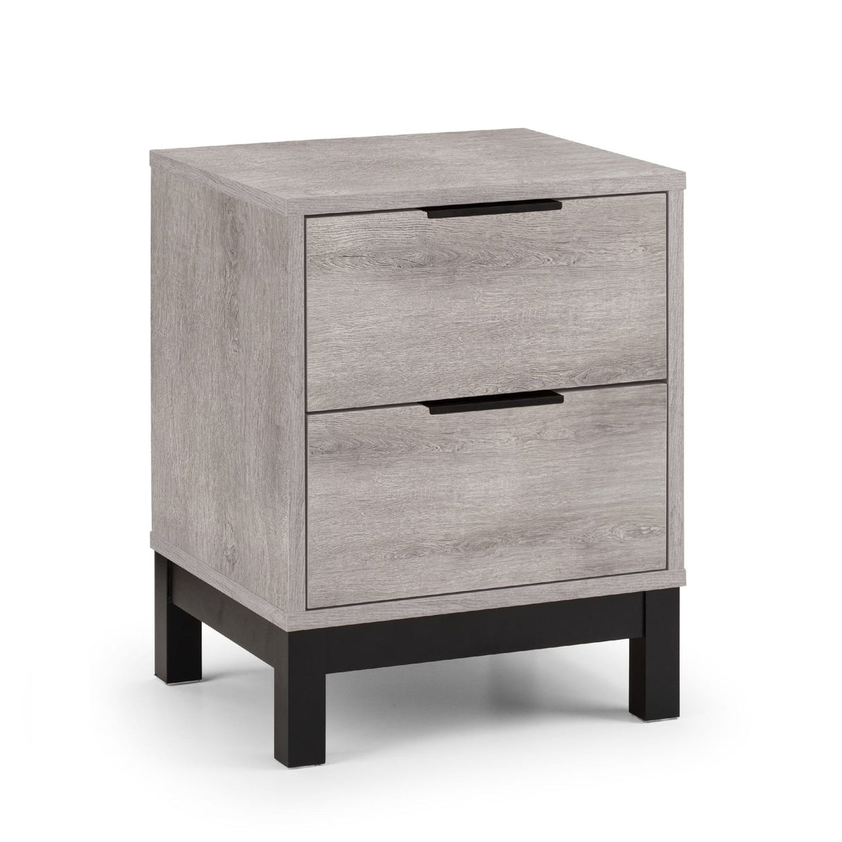Wooden Bedside Cabinet With 2 Drawers - Bali