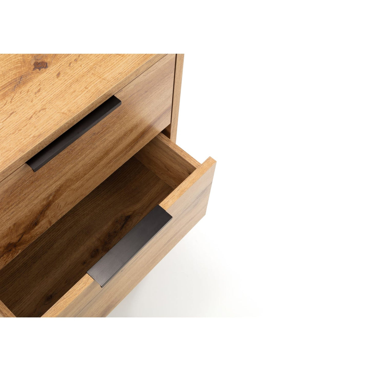 Wooden Bedside Cabinet With 2 Drawers - Bali