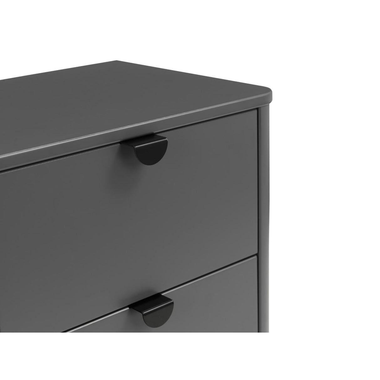 Wooden Bedside Cabinet With 2 Drawers - Chloe
