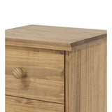 Wooden Bedside Cabinet With 2 Drawers - Cotswold