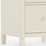 Wooden Bedside Cabinet With 2 Drawers - Coxmoor