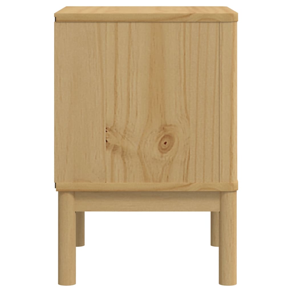 Wooden Bedside Cabinet With 2 Drawers - Floro