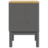 Wooden Bedside Cabinet With 2 Drawers - Floro