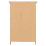 Wooden Bedside Cabinet With 2 Drawers - Nevada