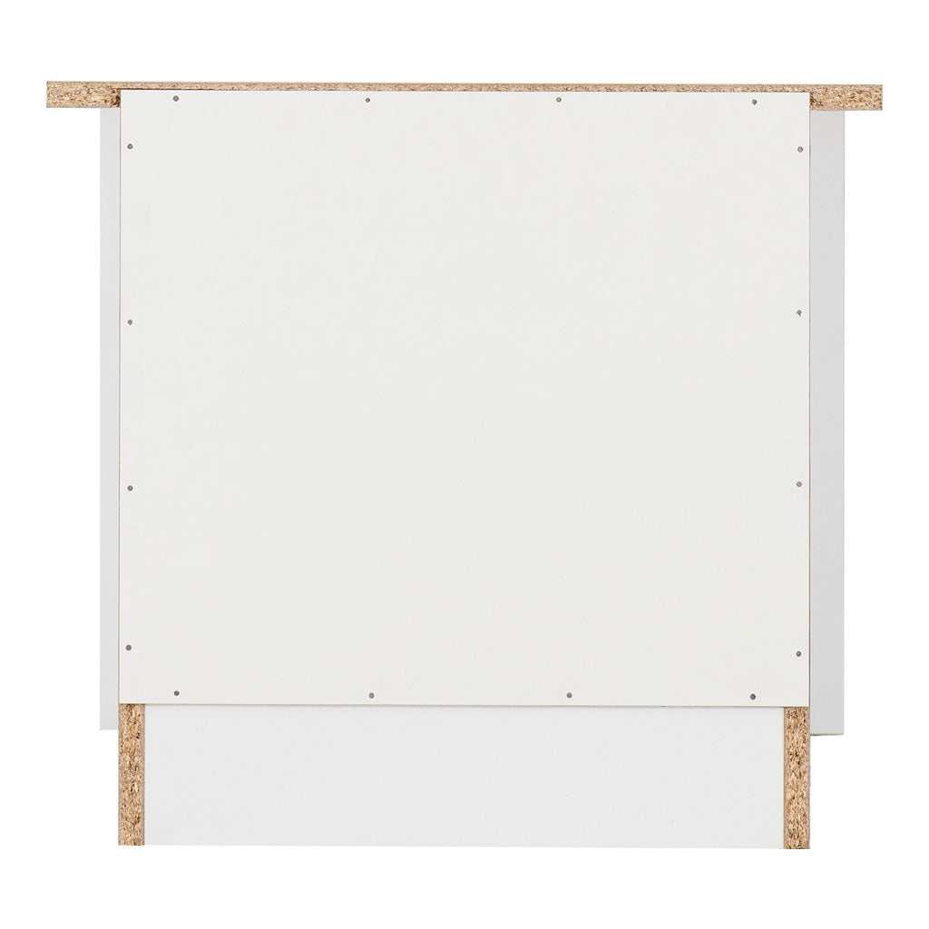 Wooden Bedside Cabinet With 2 Drawers - Portland