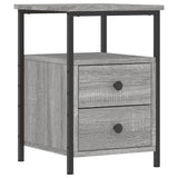 Wooden Bedside Cabinet With 2 Drawers - Vantage Home