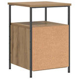 Wooden Bedside Cabinet With 2 Drawers - Vantage Home