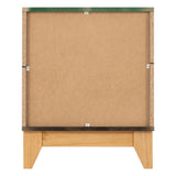 Wooden Bedside Cabinet With 3 Drawers - Cleveland