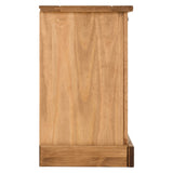 Wooden Bedside Cabinet With 3 Drawers - Corona