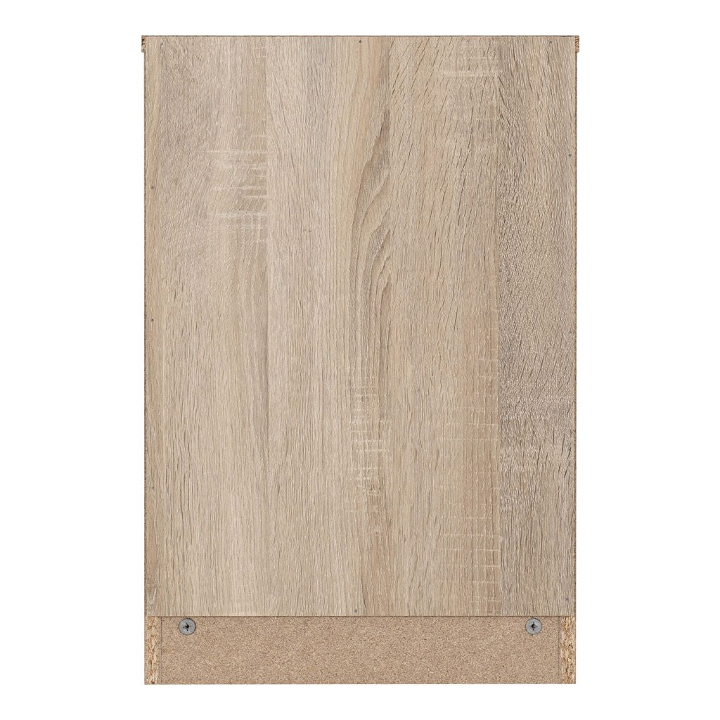 Wooden Bedside Cabinet With 3 Drawers in Set Of 2 - Malvern