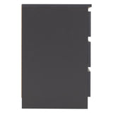 Wooden Bedside Cabinet With 3 Drawers in Set Of 2 - Malvern