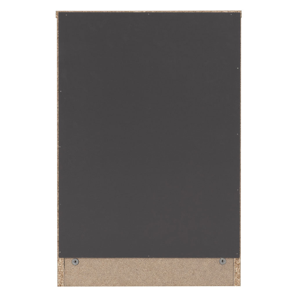 Wooden Bedside Cabinet With 3 Drawers in Set Of 2 - Malvern