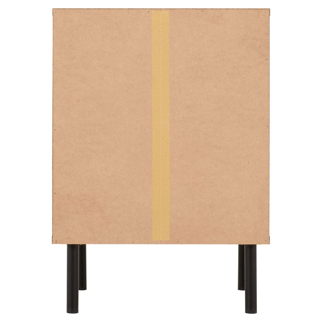 Wooden Bedside Cabinet With 3 Drawers - Leon