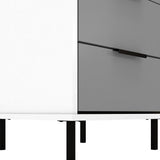 Wooden Bedside Cabinet 3 Drawers - Madrid