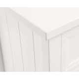 Wooden Bedside Cabinet With 3 Drawers - Maine