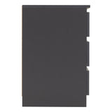 Wooden Bedside Cabinet With 3 Drawers - Malvern