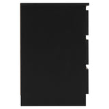 Wooden Bedside Cabinet With 3 Drawers - Malvern