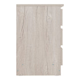 Wooden Bedside Cabinet With 3 Drawers - Malvern