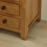 Wooden Bedside Cabinet With 3 Drawers - Marlborough