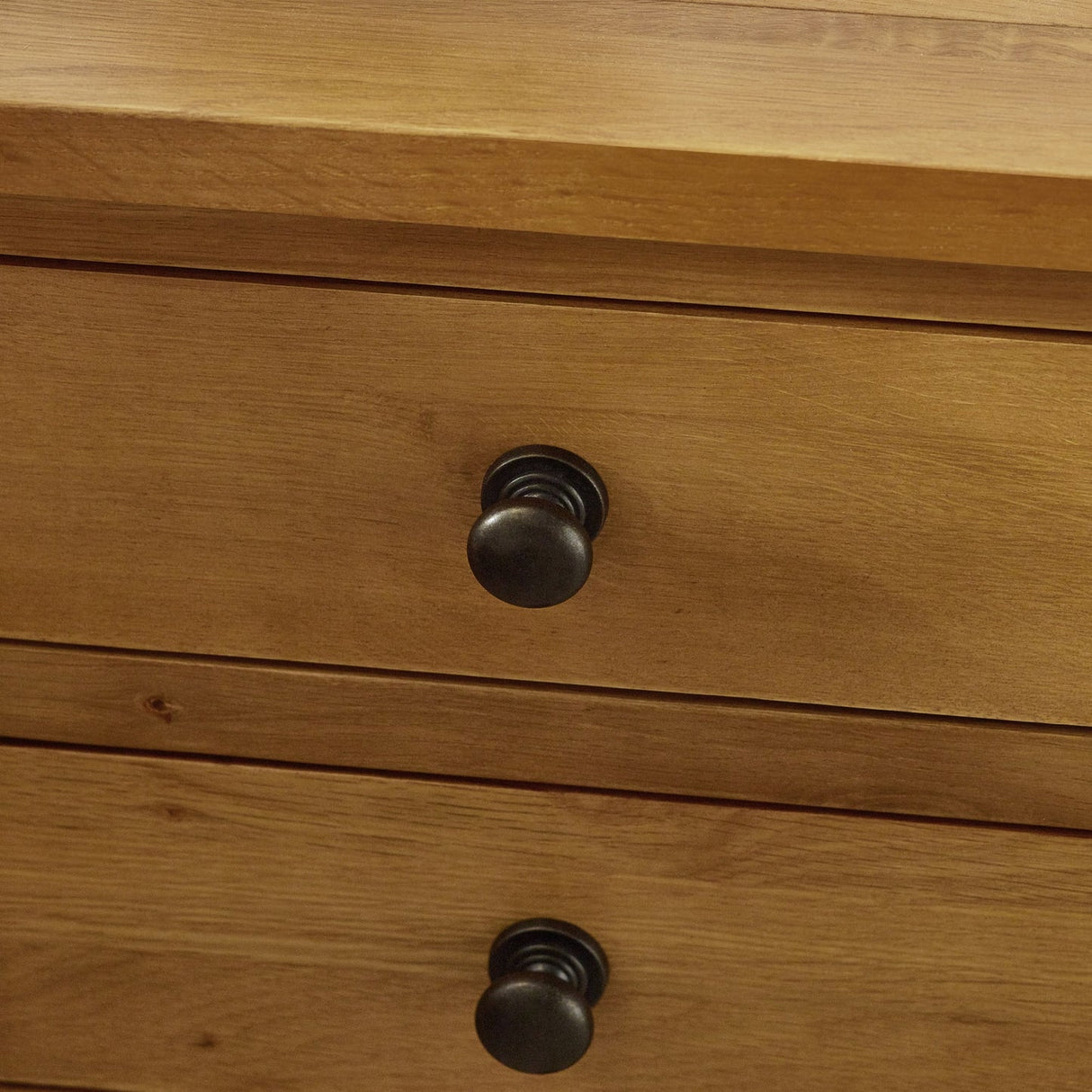 Wooden Bedside Cabinet With 3 Drawers - Marlborough
